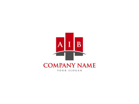 Letter AIB Logo Icon Design For Kind Of Use
