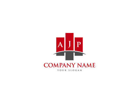 AJP Logo Letter Design For Business