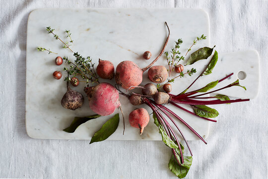 Beetroot and radish