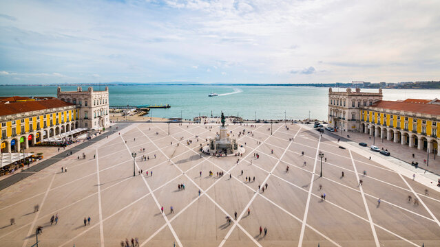 Pra&radic;&szlig;a do Com&radic;&copy;rcio, Lisbon, Portugal
