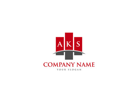 AKS Logo Letter Design For Business