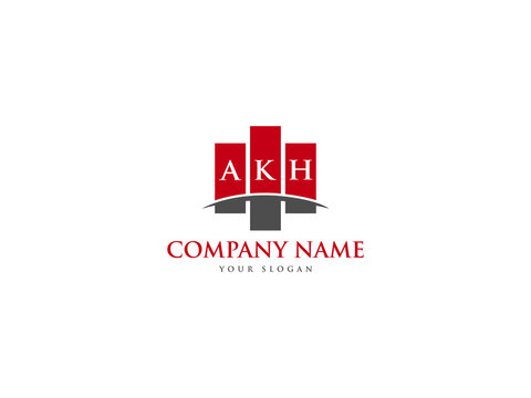Letter AKH Logo Icon Design For Kind Of Use