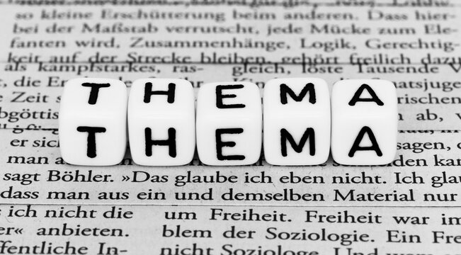Thema Zeitung