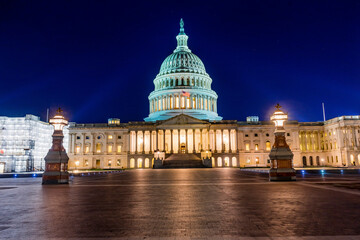 Fototapeta na wymiar United States Capitol, Washington DC, USA.