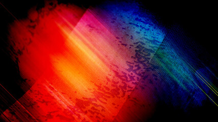 beautiful colored background. colored, red, blue and yellow paint on different surfaces