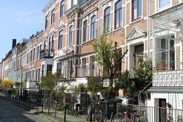 Old town houses in Bremen (Germany) / Altbremerhäuser in Bremen