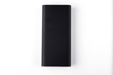 Power bank for charging mobile devices. Smartphone charger.