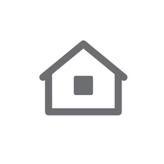 House vector icon. Home pictogram.