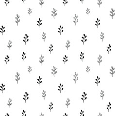 Plant seamless pattern digital paper pack combines beautifully with 13 styles of black & white hand-drawn plant doodle patterns. Add these to your creative ideas to save you time and make your arts ou