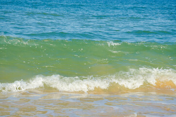 USA, Florida. Ocean waves and surf.