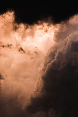clouds and sun