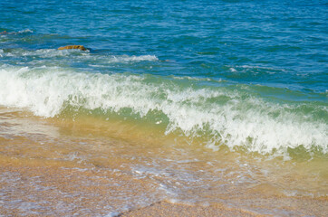 USA, Florida. Ocean waves and surf.