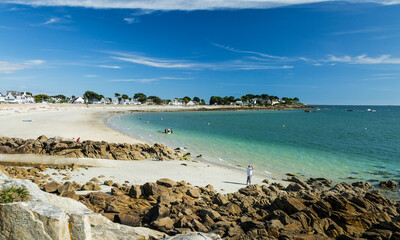 Eau turquoise bretagne 