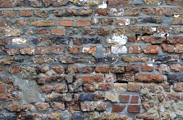 A brick wall for using as background, wallpaper
