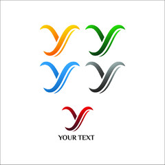 abstract icon design logo vector template