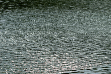 Ripples on the lake surface as a background material