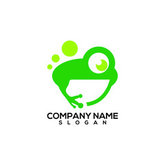 animal logo design vector icon template