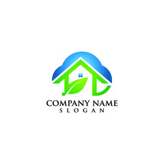house logo design icon vector template