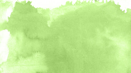Green watercolor background and texture.