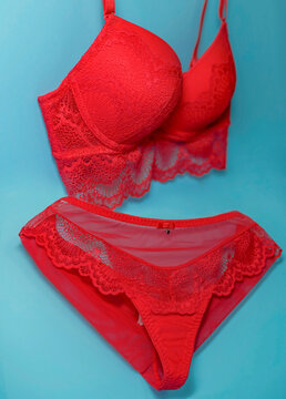 Red Bra Panty Image & Photo (Free Trial)