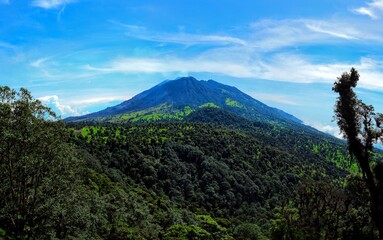 Volcan Turrialba au Costa Rica