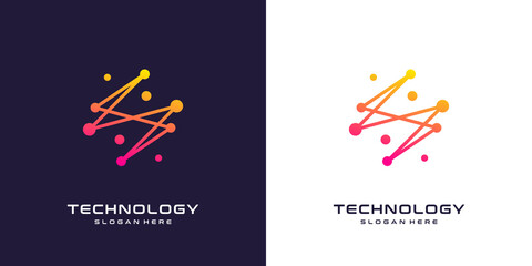 Creative Letter C logo design vector