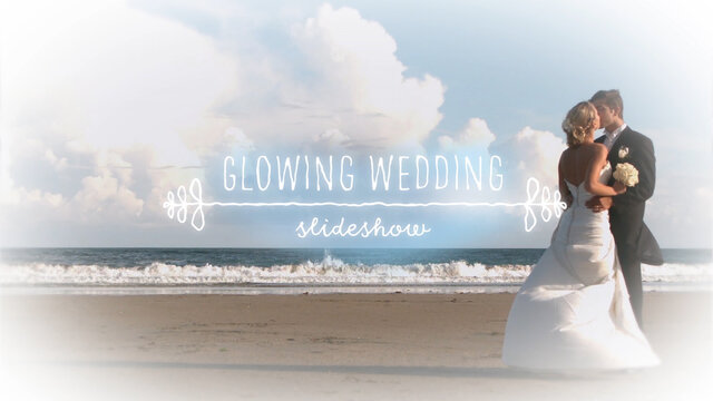 Illustrative Wedding Slideshow Titles