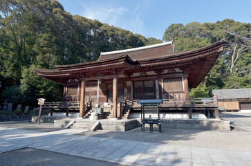 長弓寺　本殿　奈良県生駒市