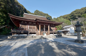 長弓寺　本殿　奈良県生駒市