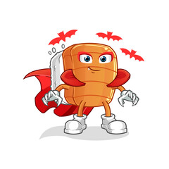 sushi Dracula illustration. character vector