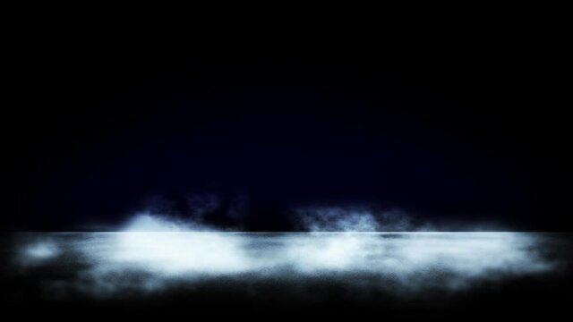 雰囲気のある煙のあがる地面 | moke Ground