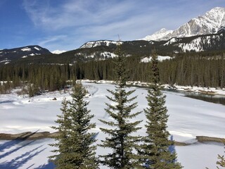 Shot taken in the Canadian Rockies on a unusually warm day