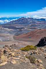 Crater, Haleakala, Maui, Hawaii, USA.