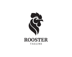 rooster logo animal logo head rooster