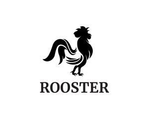 Fototapeta na wymiar rooster logo art rooster logo animal logo