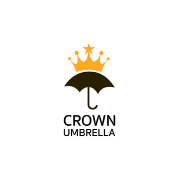 Crow Umbrella Logo Symbols Templates
