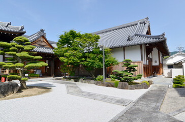 土佐街道　光明寺　庫裡　奈良県高取町