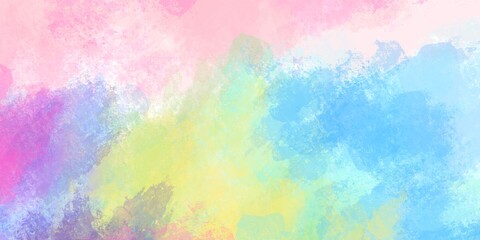 Abstract background colorful texture image brush paint painting