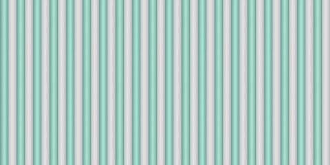 striped simple cute convex background with light green and white stripes with plastic effect