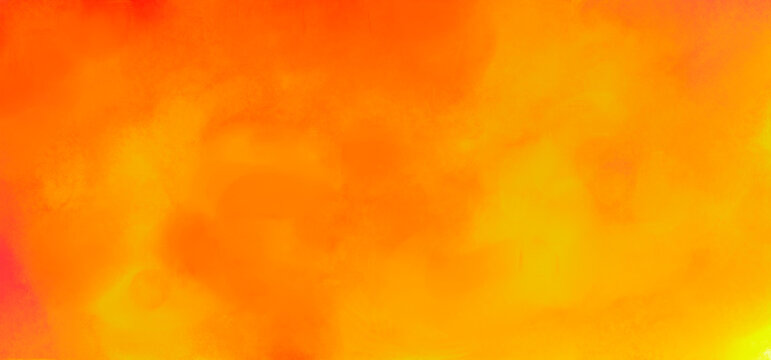 orange yellow hot warm abstract simple sunny background with color mixing