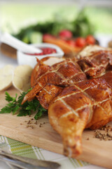 grilled chicken wings