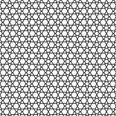 Abstract geometric pattern with crossing thin golden lines on white background. Vector illustration. EPS 10