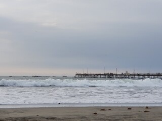 pier in the sea