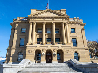 parliament building city center Edmonton