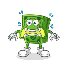 money monster vector. cartoon character