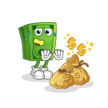 recommend clip art: money refuse money illustration. character vector