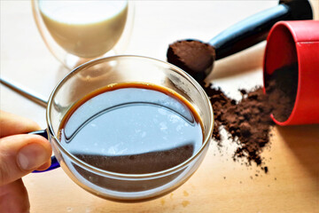 Italian arabica coffee