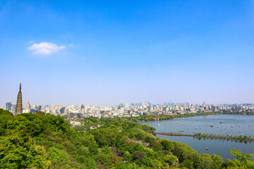 Hangzhou city view