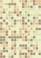 Abstract Geometric Pattern generative computational art illustration