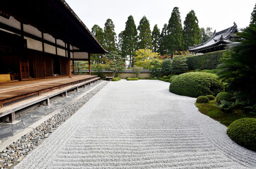 酬恩庵一休寺　方丈南庭　京都府京田辺市